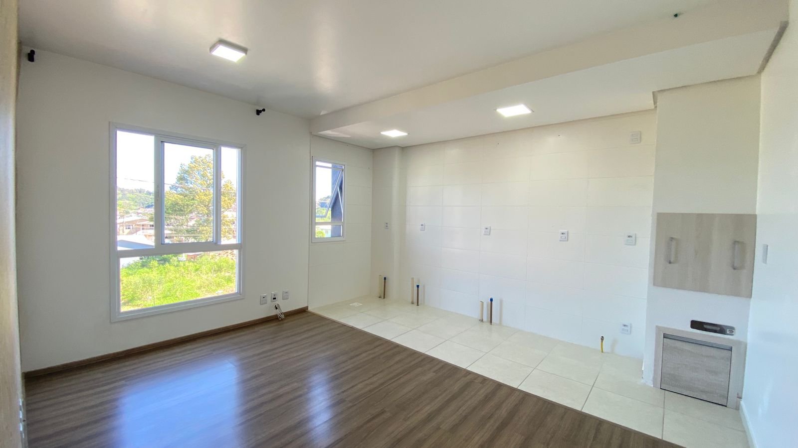 Apartamento novo de 2 dormitórios no Residencial Mobi
